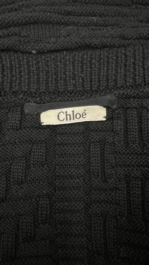 Soparbito nero in maglia