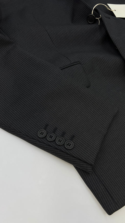 Blazer gessato monopetto