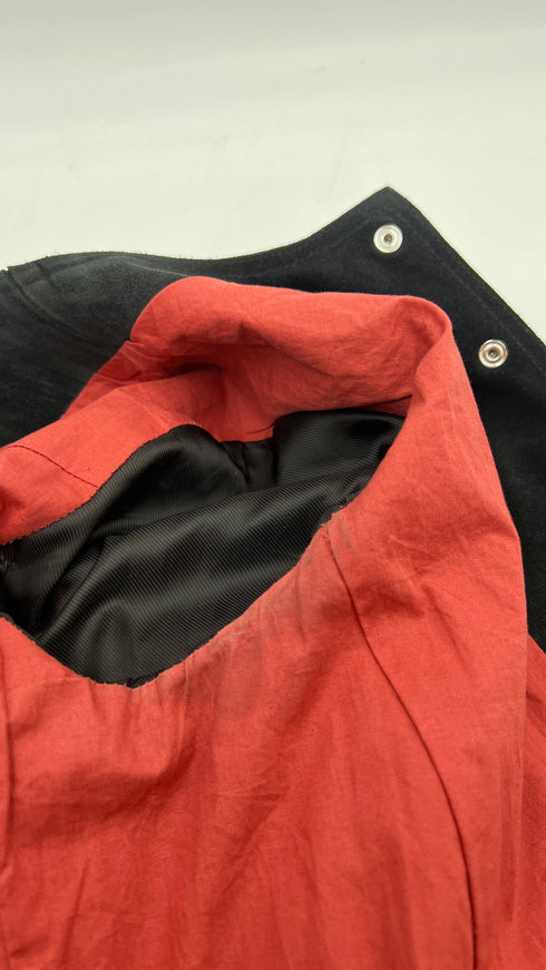 Soprabito in suede nero