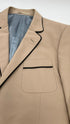 Blazer monopetto nocciola