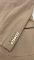 Blazer monopetto nocciola
