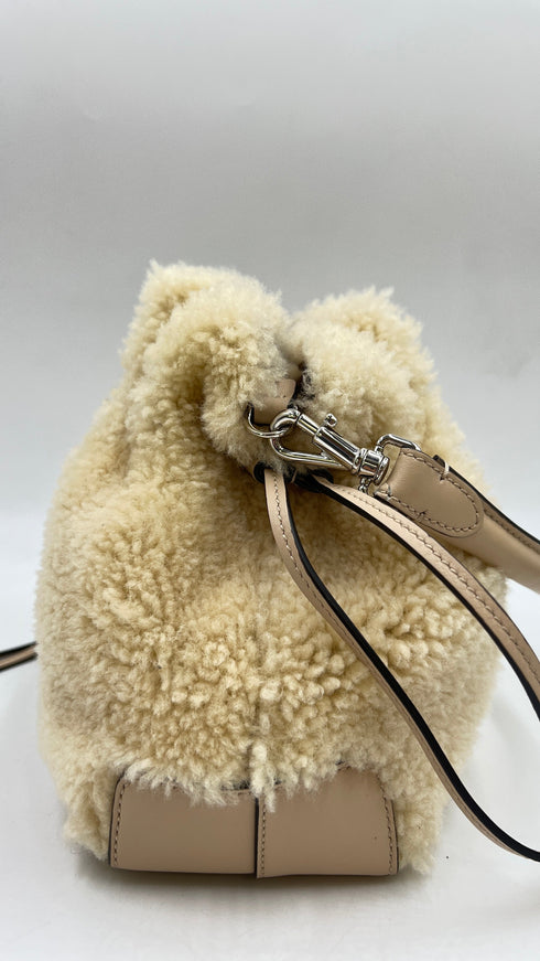 Borsa in shearling
