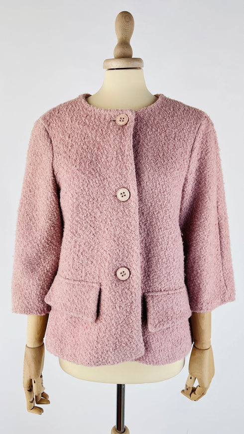 Giacca corta bouclé