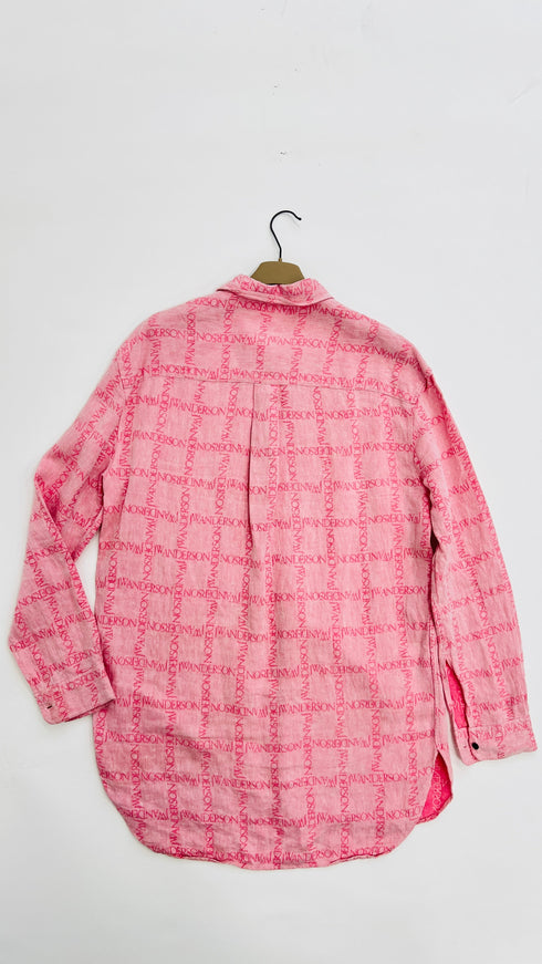 Maxi camicia in lino