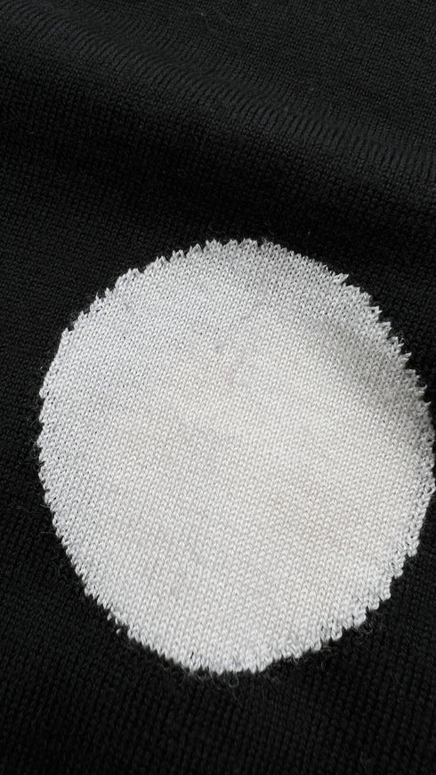 Maglia girocollo a pois