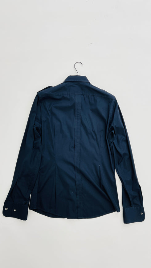 Camicia regular blu
