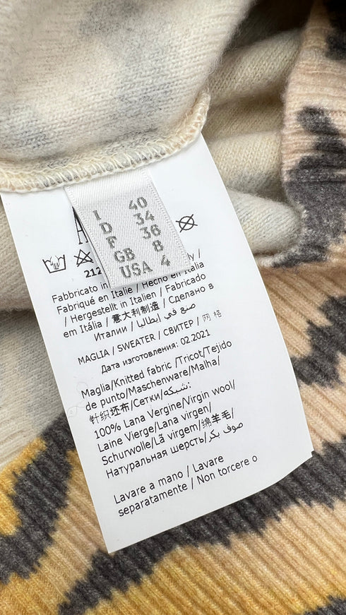 Maglia corta animalier