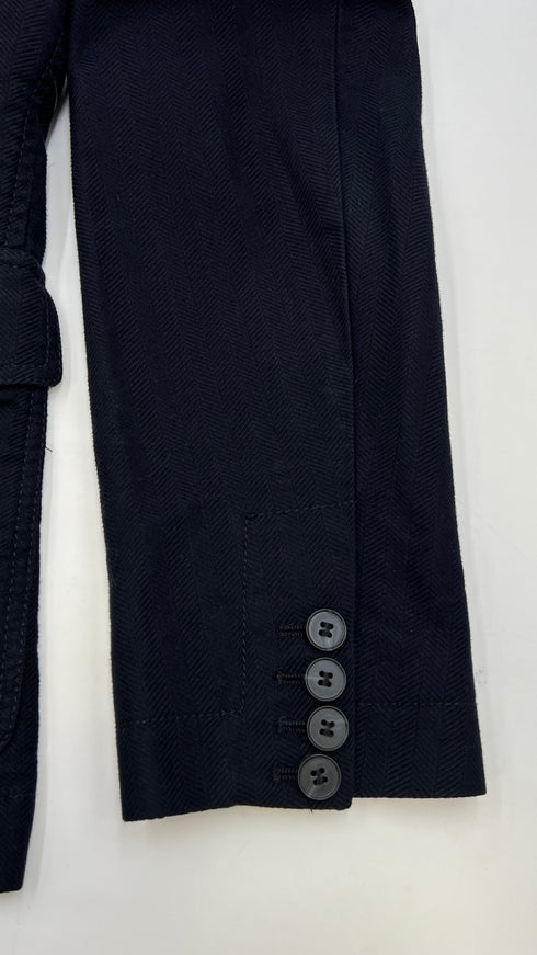 Giacca corta blu