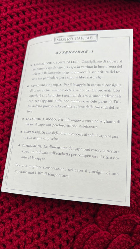 Sciarpa in lana con fiori