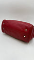 Borsa in pelle rossa