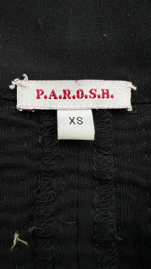 Blazer paillettato nero