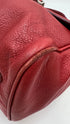 Borsa in pelle rossa