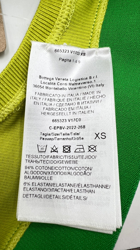 Slip a costine con cartellino