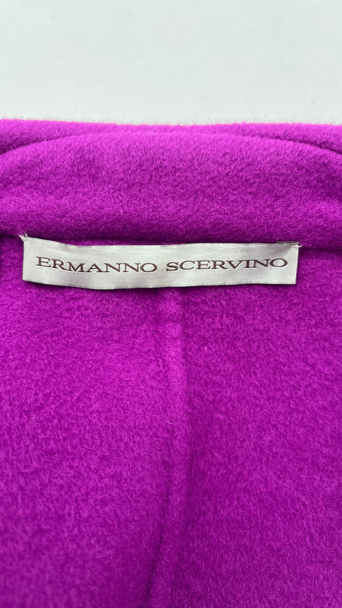 Cappotto sfiancato in angora