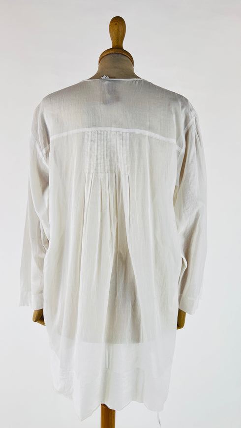 Blusa vintage con ricamo