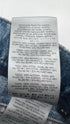Shorts in jeans con cartellino