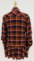 Camicia tartan ricamata