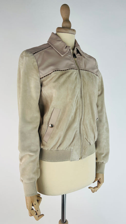 Giacca in suede