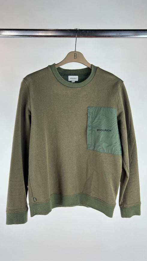 Felpa girocollo in cotone