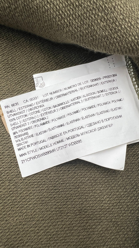 Felpa girocollo in cotone