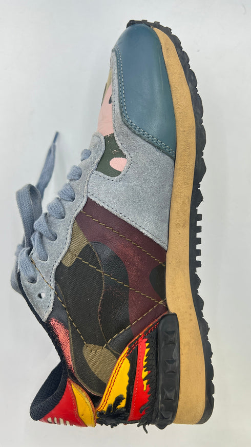 Sneaekers palme intarsio