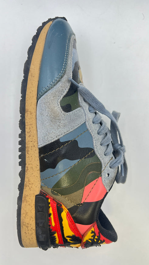 Sneaekers palme intarsio