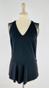 Top nero smanicato