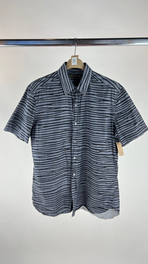 Camicia in cotone a righe