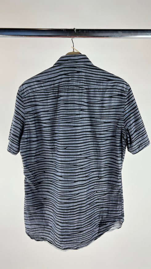 Camicia in cotone a righe