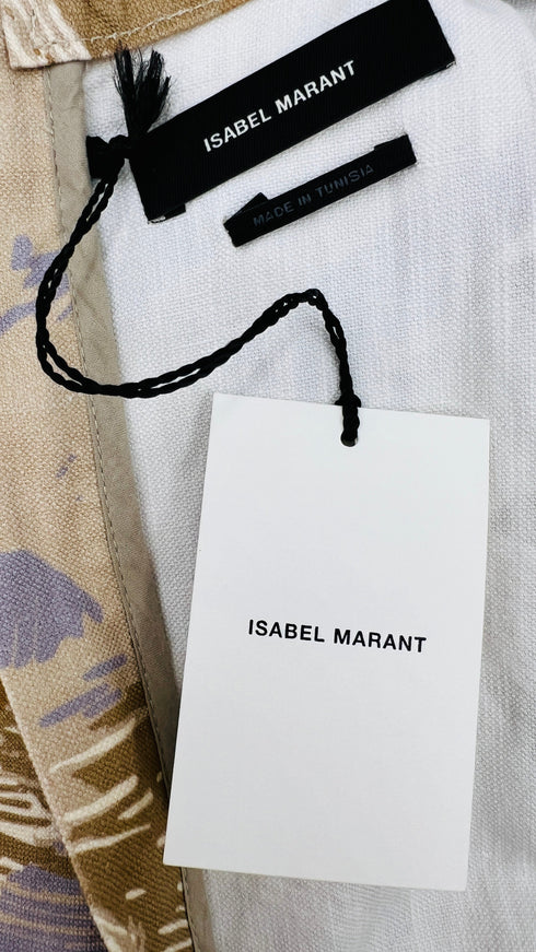 Abito stampato con cartellino