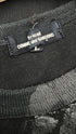 T-shirt nera stampata