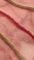 Abito midi in maglia a righe