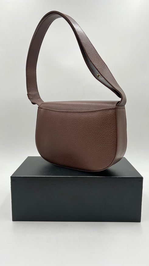 Borsa a tracolla marrone