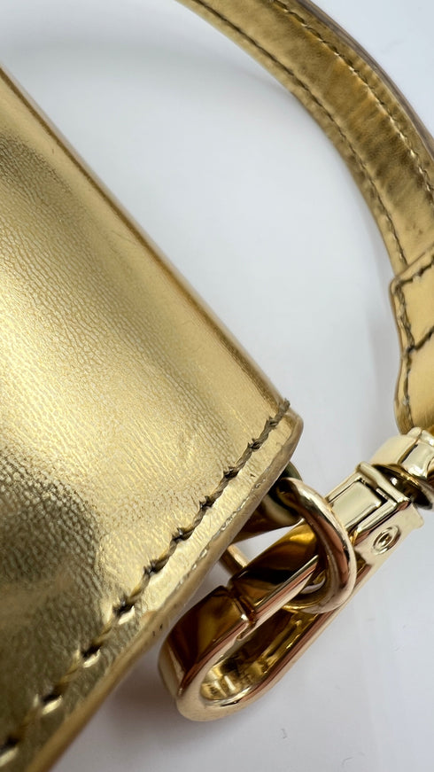 Mini pochette dorata