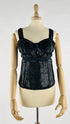 Top in paillettes