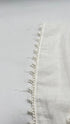 Blusa in lino bianco