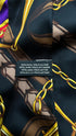 Blazer nero microcostine