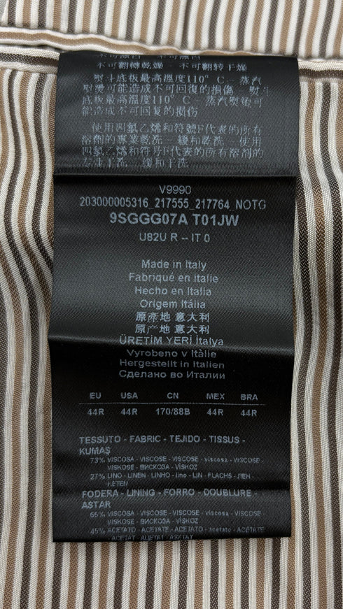 Giacca doppio petto jacquard