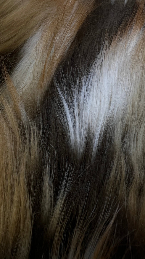 Eco-pelliccia maculata