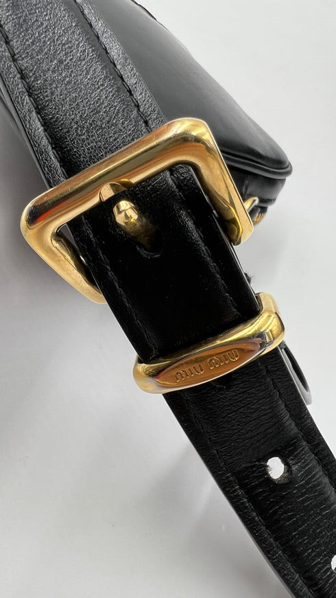 Mini clutch in pelle