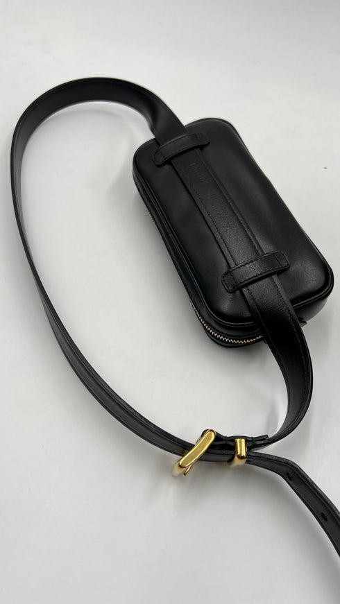 Mini clutch in pelle