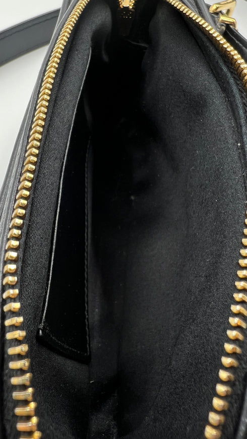 Mini clutch in pelle