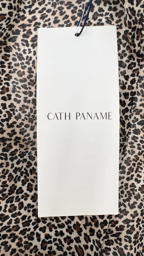 Top animalier con cartellino