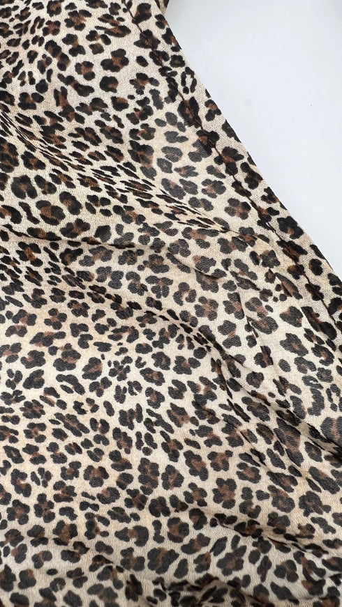 Top animalier con cartellino