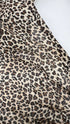 Top animalier con cartellino