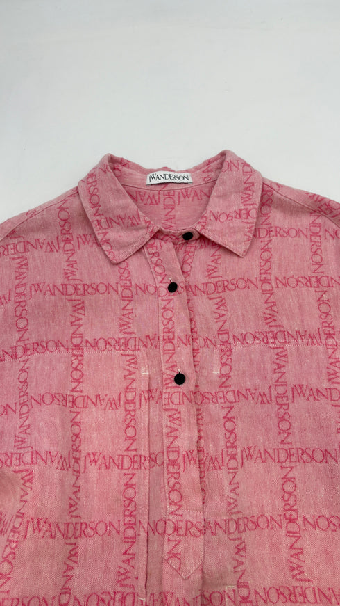 Maxi camicia in lino
