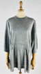 Maglia over in lana e seta