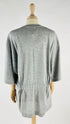 Maglia over in lana e seta