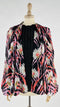 Blusa in seta con pizzo