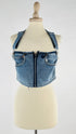 Top in denim